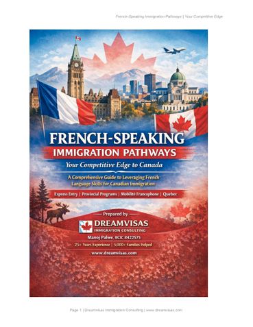 FRENCH-SPEAKING IMMIGRATION PATHWAYS