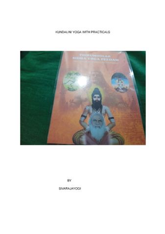 KUNDALINI YOGA WITH PRACTICALS