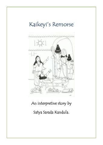 Kaikeyi's Remorse (Illustrated)