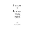 Lessons I learned from Reiki
