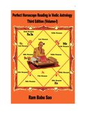 Perfect Horoscope Reading in Vedic Astrology, Third Edition (Volume-I)