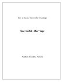 Successful  Marriage
