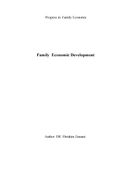 Family  Economic Development