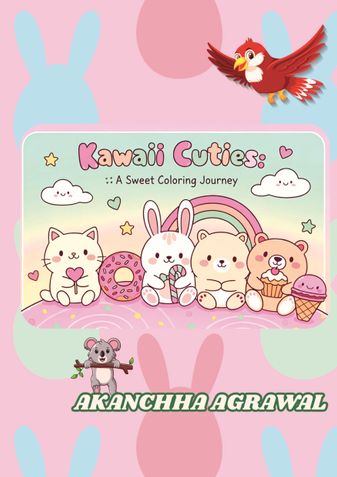 Kawaii Cuties A Sweet Coloring Journey