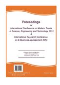 Proceedings of ICMTSET 2013 and  IRCEBM 2013