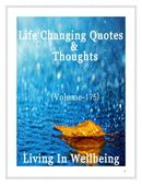Life Changing Quotes & Thoughts (Volume 175)