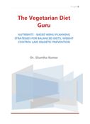 The Vegetarian Diet Guru