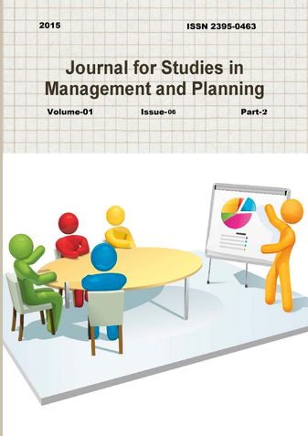 Journal for Studies in Management and Planning, July 2015 Part-2