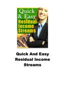 Residual income streams