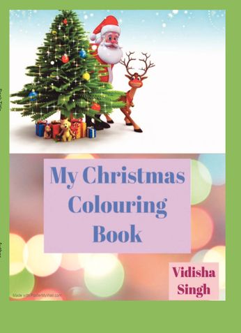 my Christmas colouring book