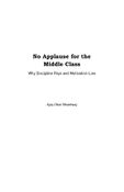 No Applause for the Middle Class