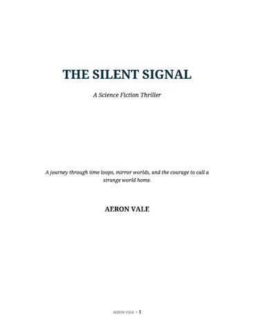 THE SILENT SIGNAL