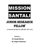 UGC NET SANTALI PAPER ( MAGAZINE+ HINDI BANGLA ODIA LITERATURE)