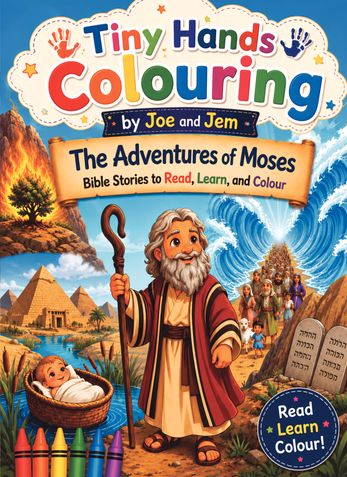 Tiny Hands Colouring: The Adventures of Moses