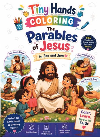 Tiny Hands Colouring: The Parables of Jesus