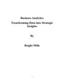 Business Analytics