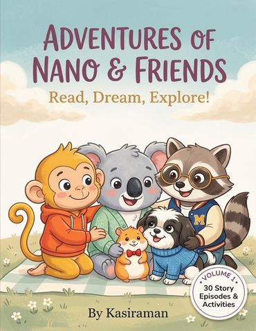 Adventures of Nano & Friends: Read, Dream, Explore! : Vol. 1