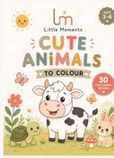 Cute Animals: To Colour