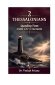 2 Thessalonians: Standing Firm Until Christ Returns