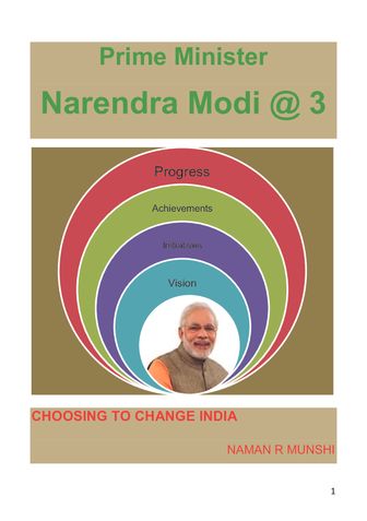 Prime Minister Narendra Modi @ 3