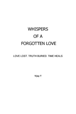Whispers of a Forgotten Love