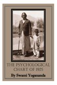 Swami Yogananda's Psychological Chart of 1925