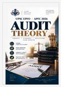 UPSC EPFO APFC 2026 Audit & Insurance: Theory + 300 Practice MCQs Each
