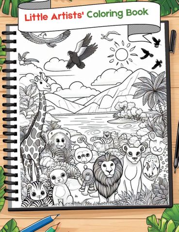 Little Artists' Coloring Book