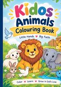Kidos animals colouring book