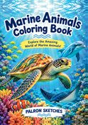 Marine Animals Coloring Book