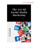 The Art Of Social Media Marketing