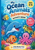 My Ocean Animals Adventure Activity Book