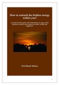 How to unleash the hidden energy within you?