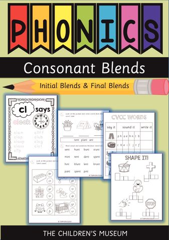 PHONICS - Consonant Blends - Initial and Final