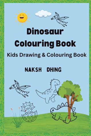 Dinosaur Colouring Book