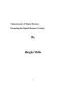 Fundamentals of Digital Business