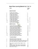 PDF Book - Basic Piano Learning Material - Ver 1.0 - Western (ABCD) Format