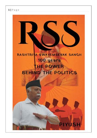 RSS RASHTRIYA SWAYEMSEWAK SANGH