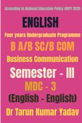 Business Communication (Semester - III, MDC - 3)