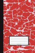 Red Marble Composition Book