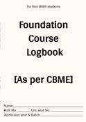 Foundation course logbook