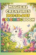 Magical Creatures Dot-to-Dot Coloring Book
