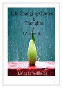 Life Changing Quotes & Thoughts (Volume 46)