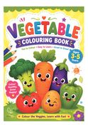 My First Vegetable Coloring Book