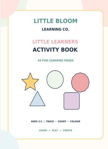 Little Learners Activity Book