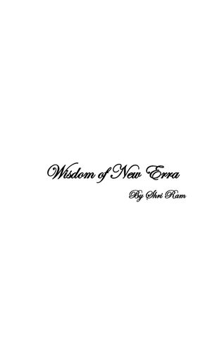 Wisdom of New Erra