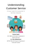 Understanding  Customer Service