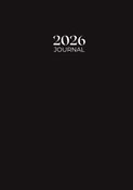 2026 Journal - Black Hard cover