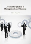 Journal for Studies in Management and Planning, April 2015 Part-2