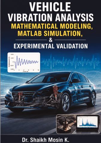 Vehicle Vibration Analysis: Mathematical Modeling, MATLAB Simulation, and Experimental Validation